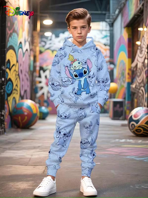 ست سویشرت و شلوار بچه‌گانه استیچ (Sar-61-TM)