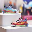 کفش اسپرت بچگانه طرح ماشین مسابقه سایز (۲۶ تا ۳۱) (Sar-38-TM)