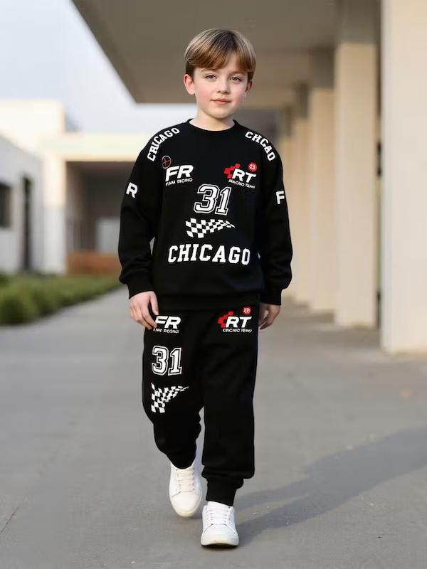 ست پلیور و شلوار پسرانه(8 تا 12 سال)(Min-54.00- TM)