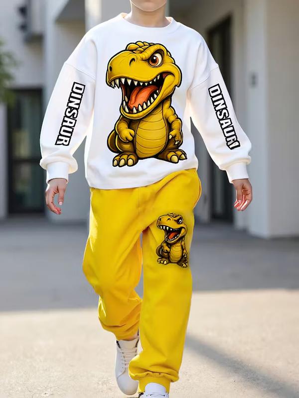 ست بلوز و شلوار پسرانه ( 8 تا 12 سال ) (Min.43.00-TM)