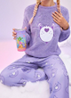 ست لباس خواب زنانه طرح کارتونی SHEIN X Care Bears  ( XL تا XS) (TAR-124-SHEIN)