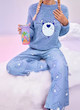 ست لباس خواب زنانه طرح کارتونی SHEIN X Care Bears  ( XL تا XS) (TAR-124-SHEIN)
