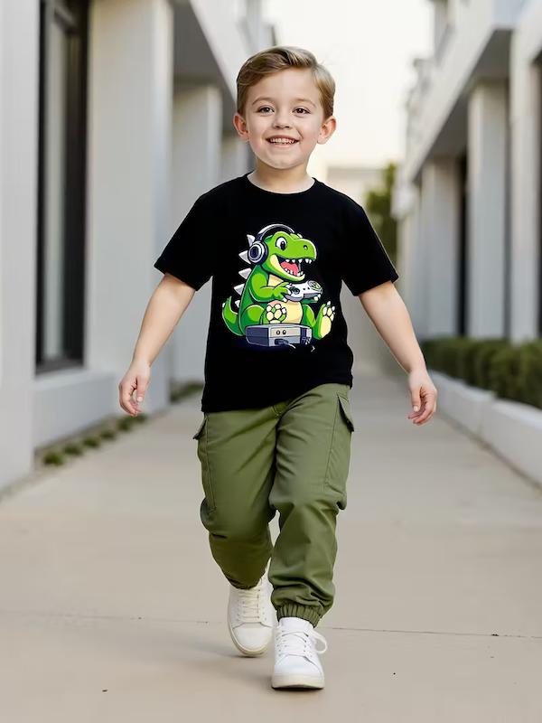 ست تیشرت و شلوار پسرانه ( 4 تا 12 سال ) (Min-39.00- TM)