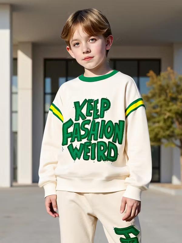 ست بلوز و شلوار پسرانه ( 8 تا 12 سال ) (Min.43.00-TM)