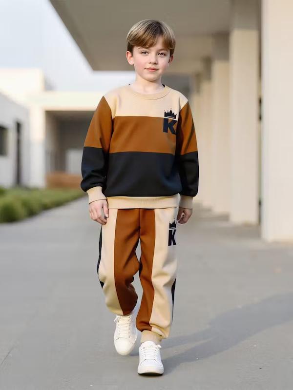 ست بلوز و شلوار پسرانه ( 8 تا 12 سال ) (Min.52.00-TM)