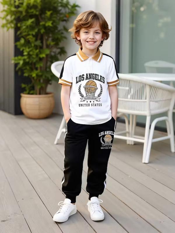 ست تیشرت و شلوار پسرانه(8 تا 12 سال)(Min-36.21 TM)