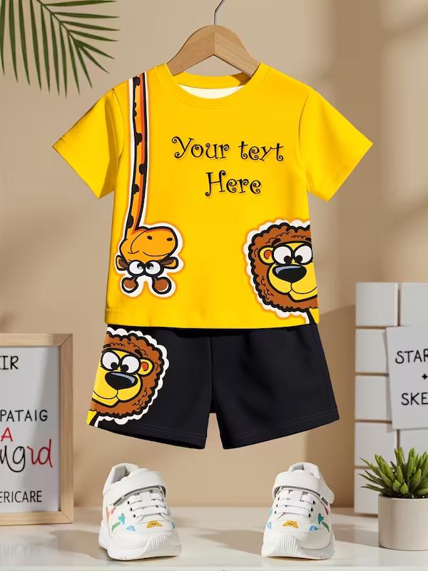 ست تیشرت و شورت پسرانه(9 ماه تا 8 سال)(Min-13.49 TM)