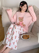 ست لباس خواب گشاد طرح خرس بامزه DAZY ( XL تا S) (TAR-112-SHEIN)