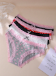 5 تکه لباس زیر زنانه طرح دار (XXXL تا S) (TAR-40-SHEIN)