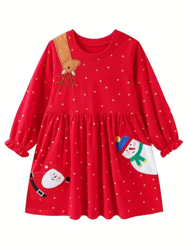 پیراهن دخترانه( 2 تا 7 سال) (Min-34.33- TM)