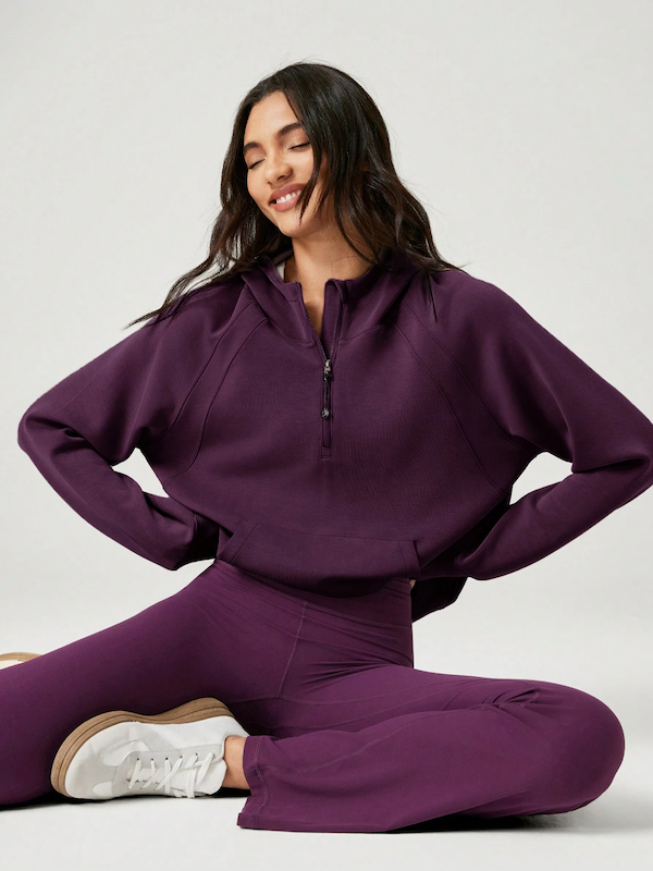 هودی نیم زیپ زنانه (XL تا XS ) (Min.95.76.shien)