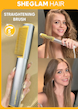 برس صاف کننده حرارتی مو شیگلم ( SHEGLAM ) (naf.shein.86.44)