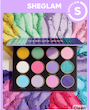 پالت 12تایی سایه چشم ۱۲ رنگ شیگلم (SHEGLAM) (naf.Shein.28.41)