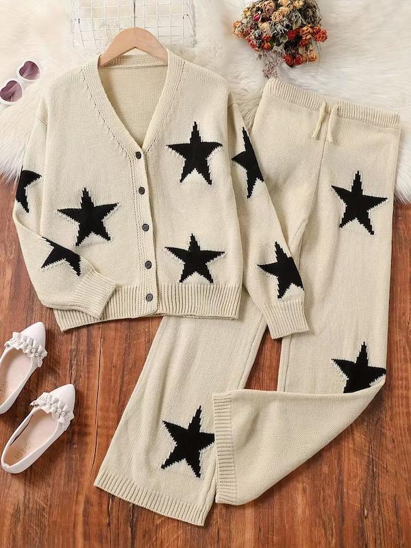 ست ژاکت و شلوار دخترانه (7 تا 14 سال ) (Min-69.00-TM)