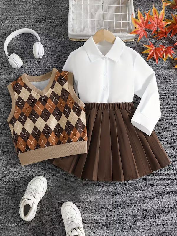 ست 3 تکه دخترانه (5 تا 14 سال) (Min-64.00-TM)