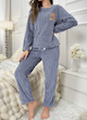 ست لباس خواب زنانه طرح خرس  (XL تا S) (TAR-110-SHEIN)