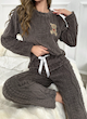 ست لباس خواب زنانه طرح خرس  (XL تا S) (TAR-110-SHEIN)
