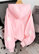 هودی زنانه INAWLY با طرح حروف و ستاره (XL تا XS) (TAR-85-SHEIN)