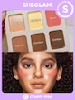 پالت 6 تایی  چند منظوره کرمی شیگلم  (SHEGLAM) (naf.Shein.36.86)