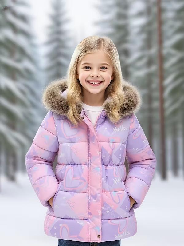 کاپشن دخترانه ( 4 تا 12 سال) (Min.-52.00-TM)