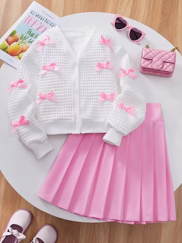 ست پیراهن و دامن دخترانه(7 تا 14 سال)(Min-46.00 TM)