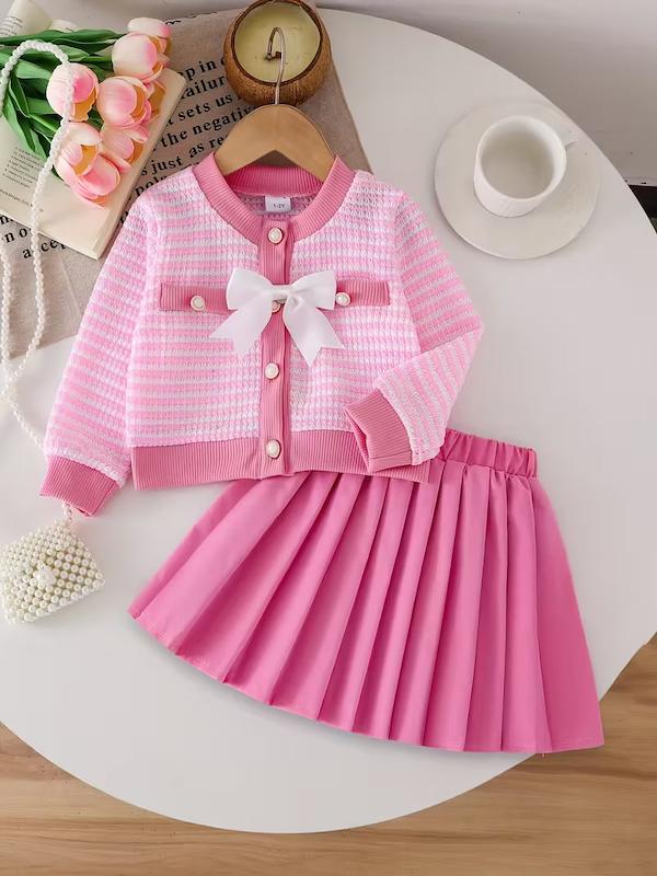 ست پیراهن و دامن دخترانه(1 تا 8 سال)(Min-37.00 TM)