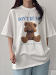 تیشرت زنانه DAZY با طرح خرس (XL تا S) (TAR-47-SHEIN)