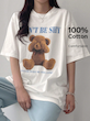 تیشرت زنانه DAZY با طرح خرس (XL تا S) (TAR-47-SHEIN)