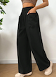 شلوار بلند گشاد و راحت  EZwear با جیب‌های کمر کشی  (L تا XS) (TAR-38-SHEIN)