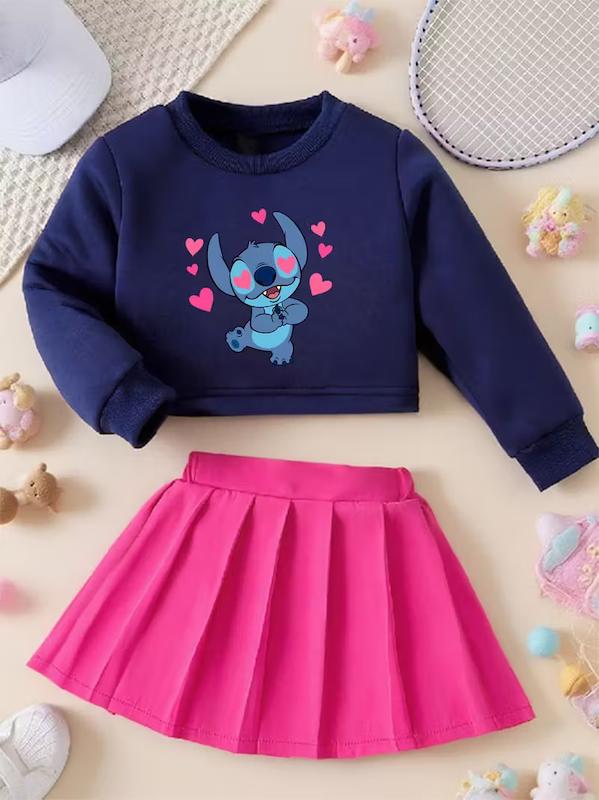 ست پیراهن و دامن دخترانه(3 تا 8 سال)(Min-53.00 TM)