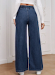 شلوار جین جیب‌دار کمر کشی (XL تا XS) (TAR-78-SHEIN)