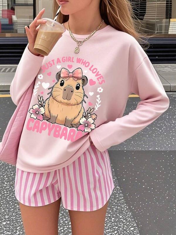 بلوز آستین بلند دخترانه(6 تا 14 سال) (sar-24-SHEIN)