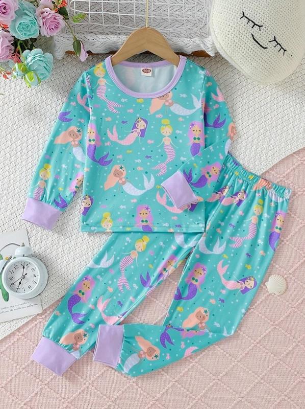 ست دوتیکه لباس و شلوار راحتی دخترانه (2 تا 7 سال) (naf.shein.32.41)