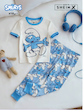 ست راحتی پسرانه  The Smurfs(9 ماه تا 7 سال) (naf.shein.52.32)