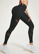 لگ یوگای زنانه مدل Cross Waist Mesh  (XL تا S) (TAR-39-SHEIN)