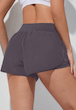 شورت ورزشی زنانه دو لایه ۲ در ۱ Exploreva  (XL تا XS) (TAR-32-SHEIN)