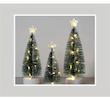 مجموعه 3 عددی درخت کریسمس با چراغ ال ای دی (sar-22-TM)