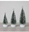 مجموعه 3 عددی درخت کریسمس با چراغ ال ای دی (sar-22-TM)