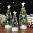 مجموعه 3 عددی درخت کریسمس با چراغ ال ای دی (sar-22-TM)