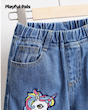 شلوار جین دخترانه مدل Playful Pals  (4 تا 7 سال) (naf.shein.67.75)