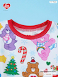 ست 2 تکه لباس و شلوار دخترانه Care Bears (4 تا 7 سال) (naf.Shein.53.79)
