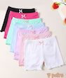 بسته 7 عددی شلوارک راحتی دخترانه (4 تا 12 سال) (TAR-45-TM)