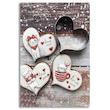 تابلو فلزی کوکی طرح قلب (Min-11.91-TM)
