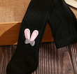 جوراب شلواری دخترانه ۵ عددی با طرح گوش‌های خرگوشی (6 ماه تا 14 سال) (TAR-32-TM)