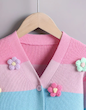ژاکت بافتنی دخترانه یقه هفت (1 تا 9 سال) (TAR-35-TM)