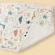 پتوی ضخیم دولایه نوزاد طرح حیوانات (Peg-29-TM)