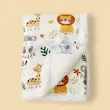 پتوی ضخیم دولایه نوزاد طرح حیوانات (Peg-29-TM)