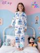 ست دو تیکه لباس خواب دخترانه طرح دیزنی (5 تا 14 سال) (sar-34-TM)