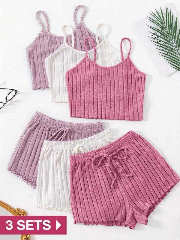 پک 3 عددی لباس خواب دو تیکه زنانه (sar-52-TM)