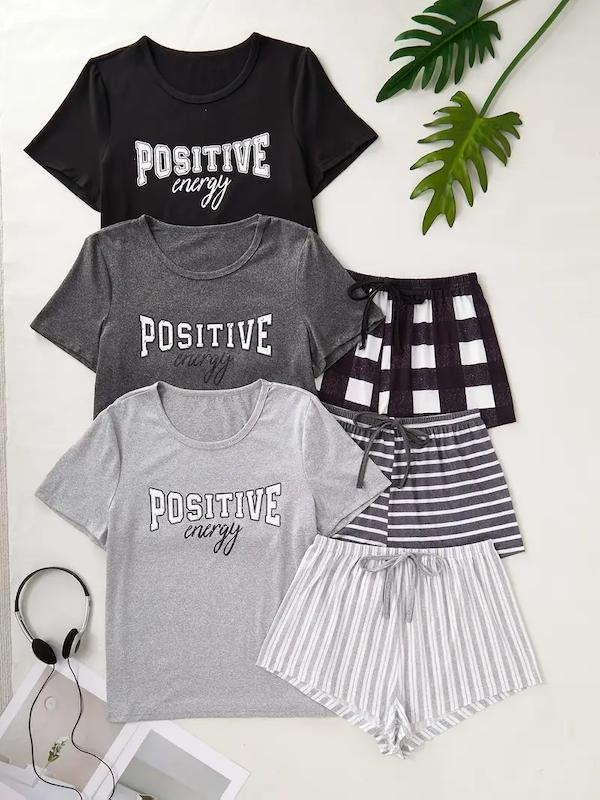 ست شش‌تکه لباس خواب زنانه (sar-51-TM)